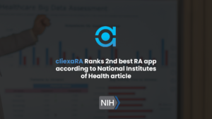 Read more about the article cliexa-RA ranks 2nd best RA app according to NIH Article