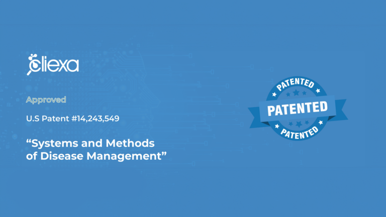 Patent Allowance for Clinical Data Collection & Processing