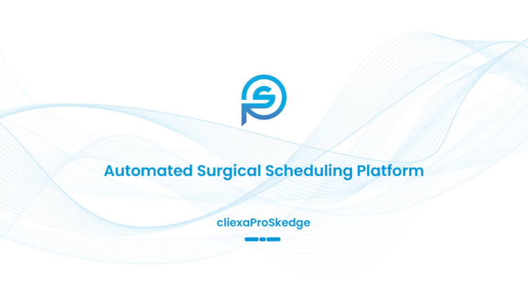 cliexaProSkedge: Automated Surgical Scheduling Platform