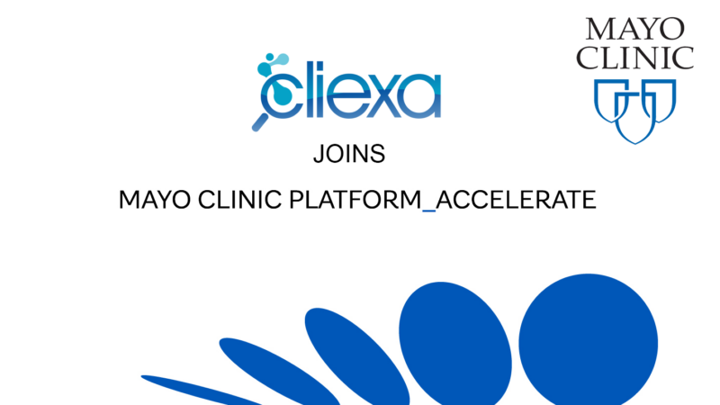 cliexa joins Mayo Clinic Platform Accelerate!