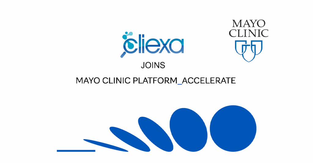 cliexa joins Mayo Clinic Platform Accelerate!