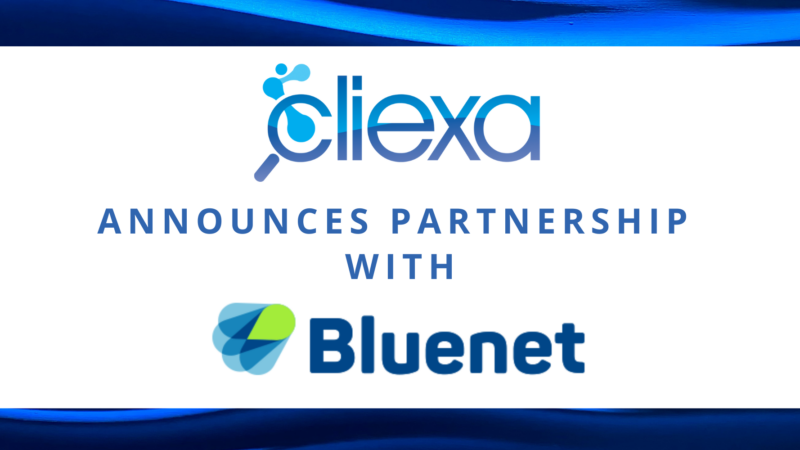 cliexa Announces Partnership with Bluenet Technologies!