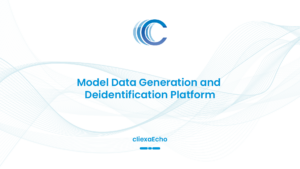 Read more about the article cliexaEcho: Model Data Generation and Deidentification Platform