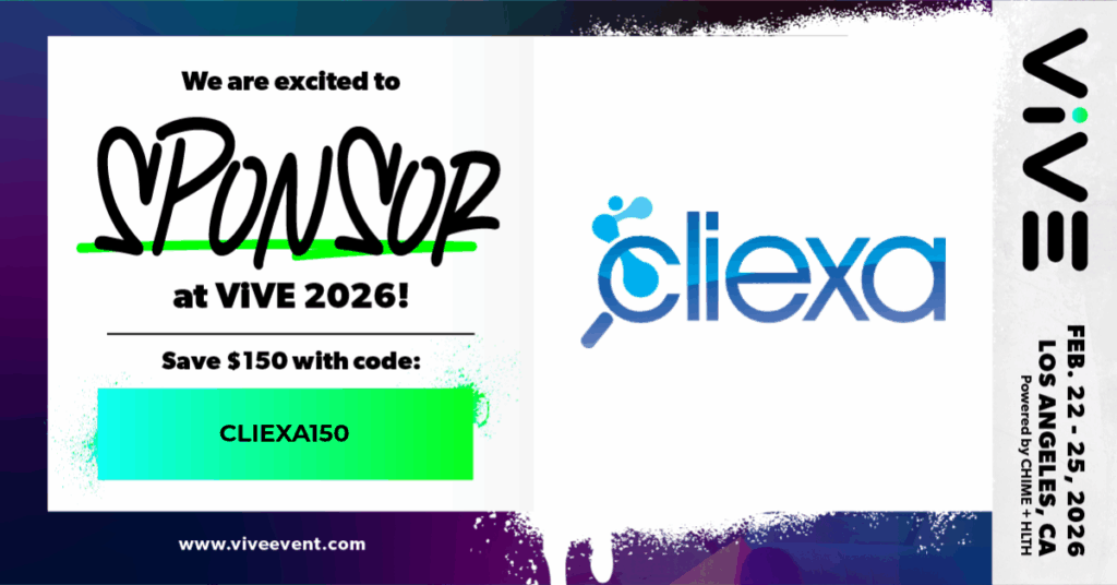 VIVE 2026 cliexa banner