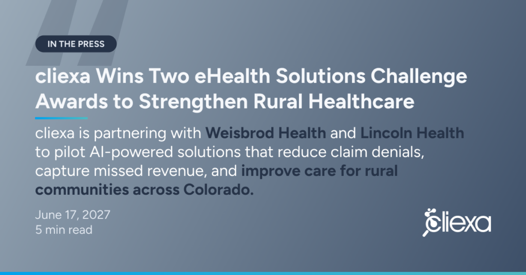cliexa eHealth Challenge thumbnail colorado